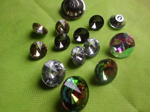 水晶软包扣图片赏析 浦江银星钻水晶饰品厂高清产品图集